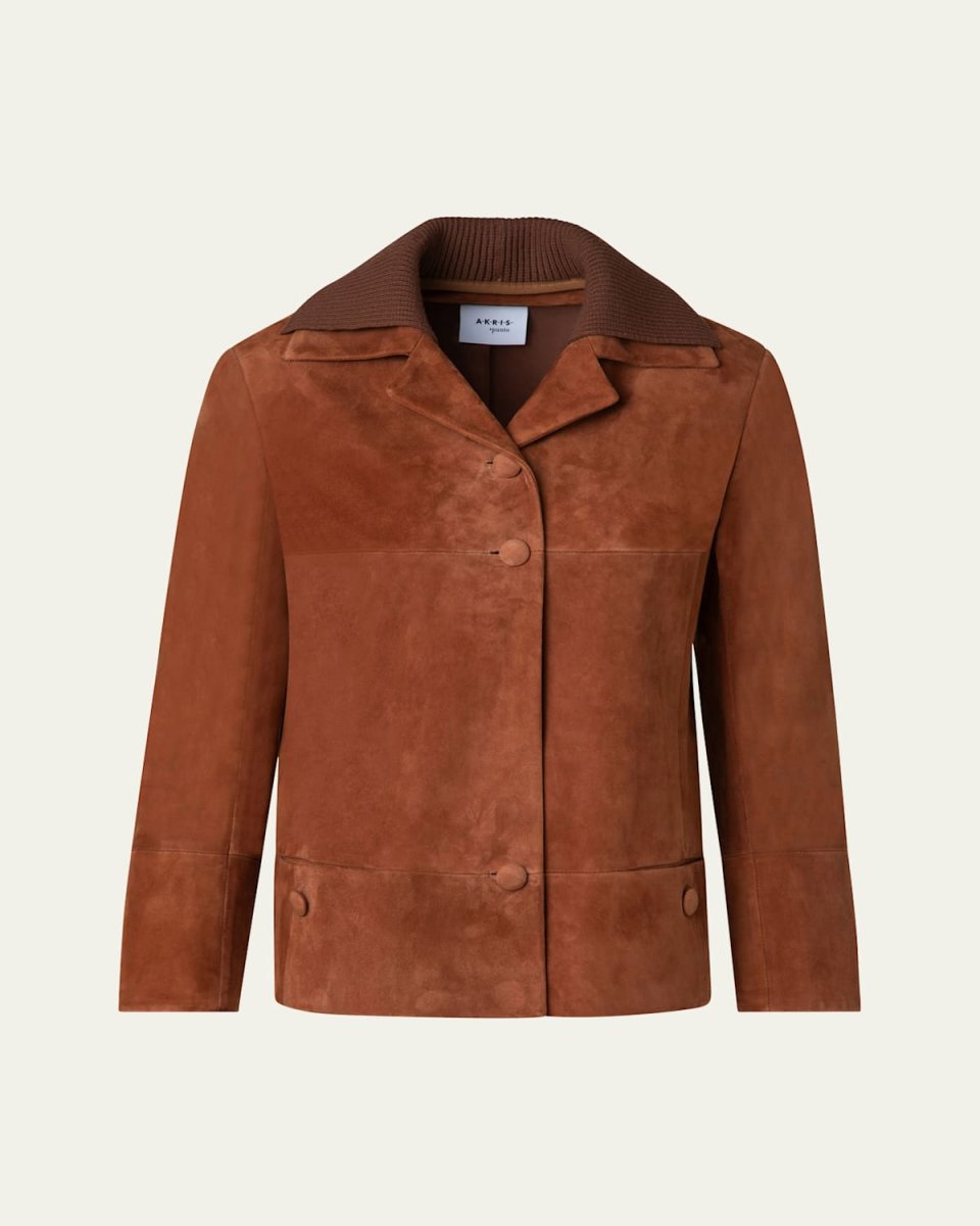 Goat Suede Jacket